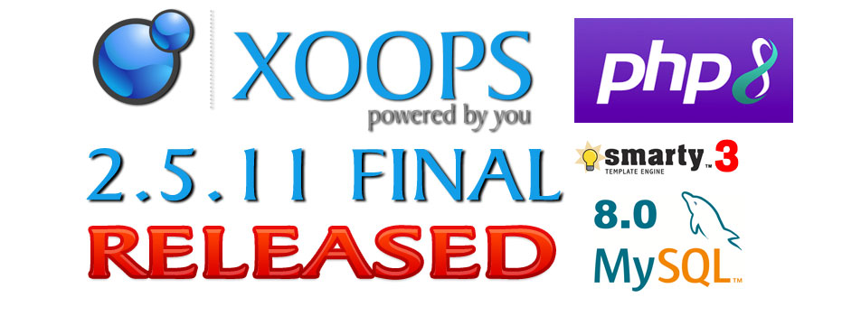 XOOPS 2.5.11 Final wurde freigegeben